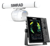 Simrad R2009 radarskjerm med HALO 3 radar